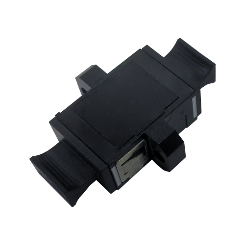 Адаптер оптический LANMASTER MPO, с фланцами, черный